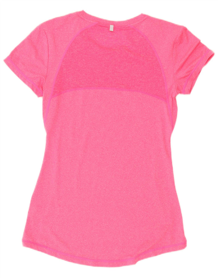 Ellesse Γυναικείο T-Shirt Top UK 10 Small Pink Polyester