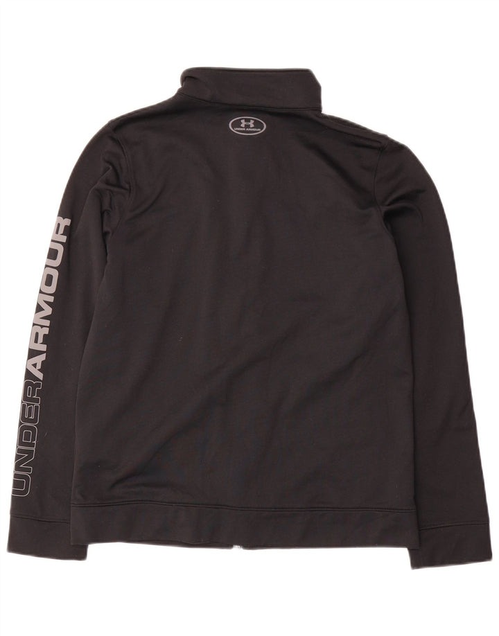 Under Armour Boys αθλητική φόρμα Top Jacket 11-12 Years Large Black Polyester
