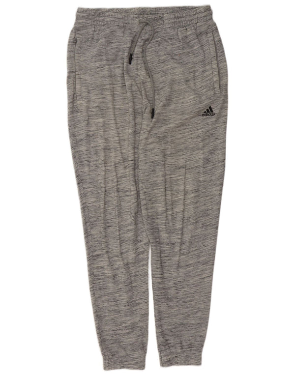 Ανδρική αθλητική φόρμα Adidas Παντελόνι Joggers Μεγάλο γκρι βαμβακερό
