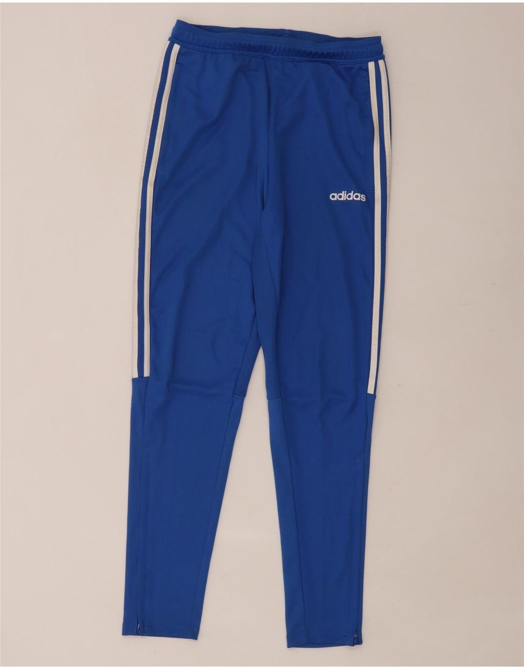 Γυναικεία αθλητική φόρμα ADIDAS Climalite UK 10 Small Blue Polyester