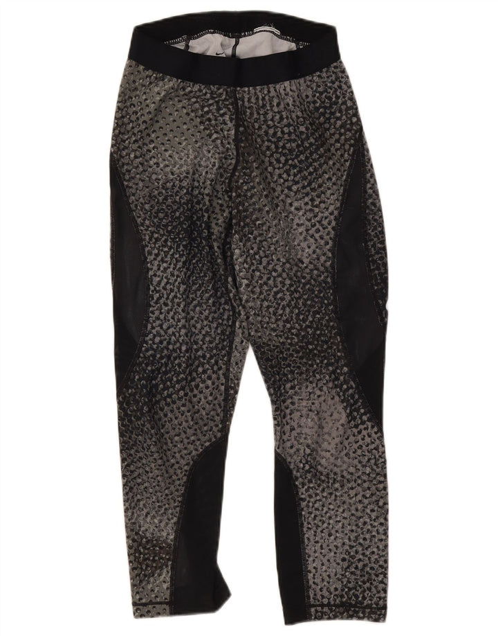 Γυναικεία κολάν Nike Capri UK 12 Medium Grey Colourblock