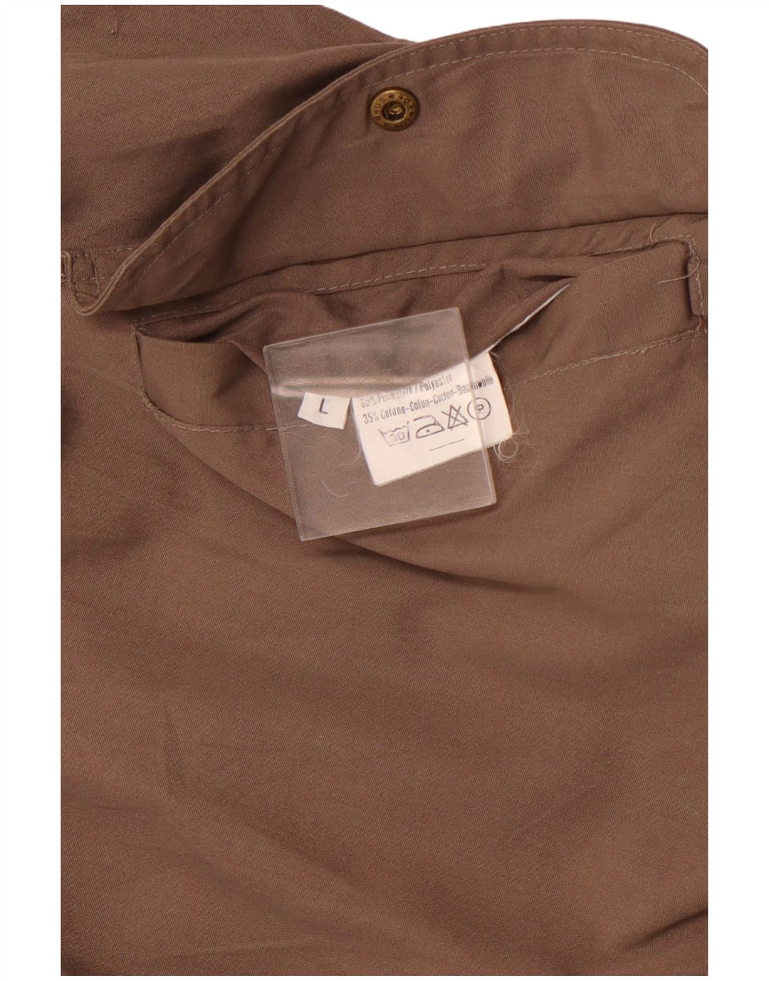 VINTAGE Ανδρικό αναστρέψιμο μπουφάν UK 40 Large Brown Check Polyester