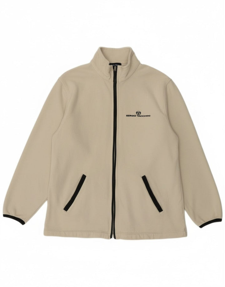 Ανδρική φόρμα Sergio Tacchini Top Jacket Small Off White