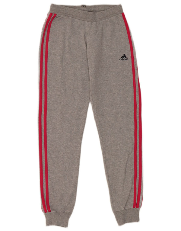 Adidas κοριτσίστικα αθλητικά παντελόνια Joggers 11-12 ετών Γκρι βαμβάκι