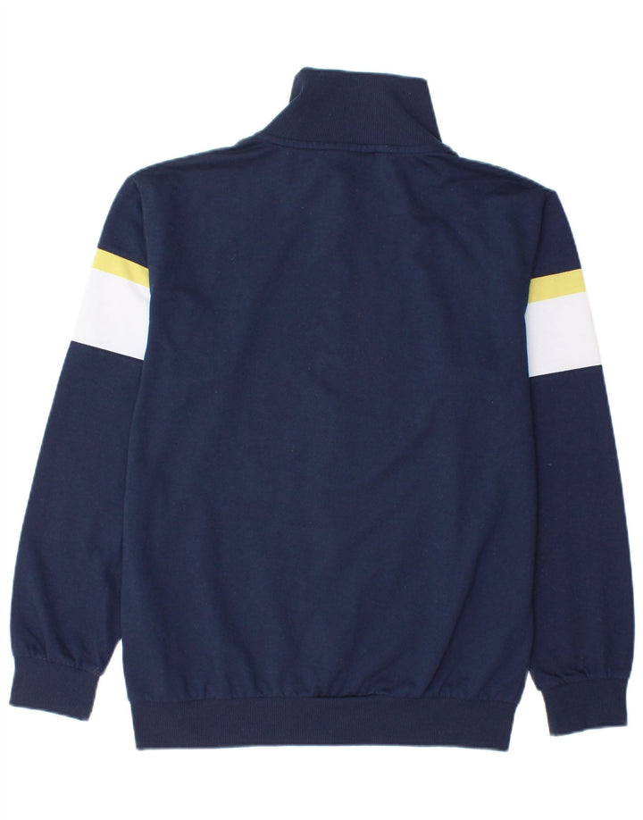 Ανδρική αθλητική φόρμα Kappa Μπουφάν μεσαίου μπλε ναυτικού χρώματος πολυεστέρας