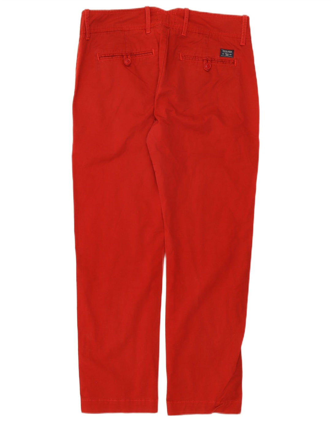 Woolrich Γυναικείο ίσιο παντελόνι Chino W30 L27 Κόκκινο