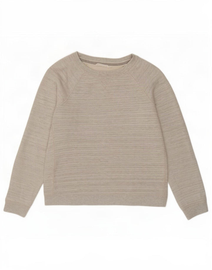 Γυναικείο φούτερ Fat Face Jumper UK 16 Large γκρι βαμβακερό