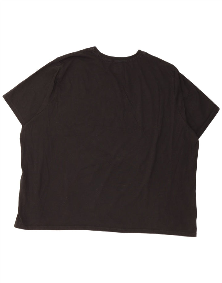 LEVI'S Ανδρικό T-Shirt Top 4XL Μαύρο βαμβακερό