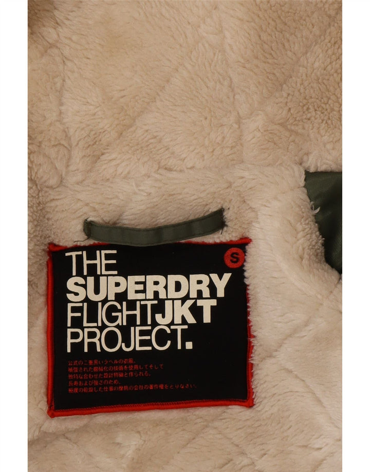 Superdry Ανδρικό μπουφάν Parka με κουκούλα UK 36 Small Green Nylon
