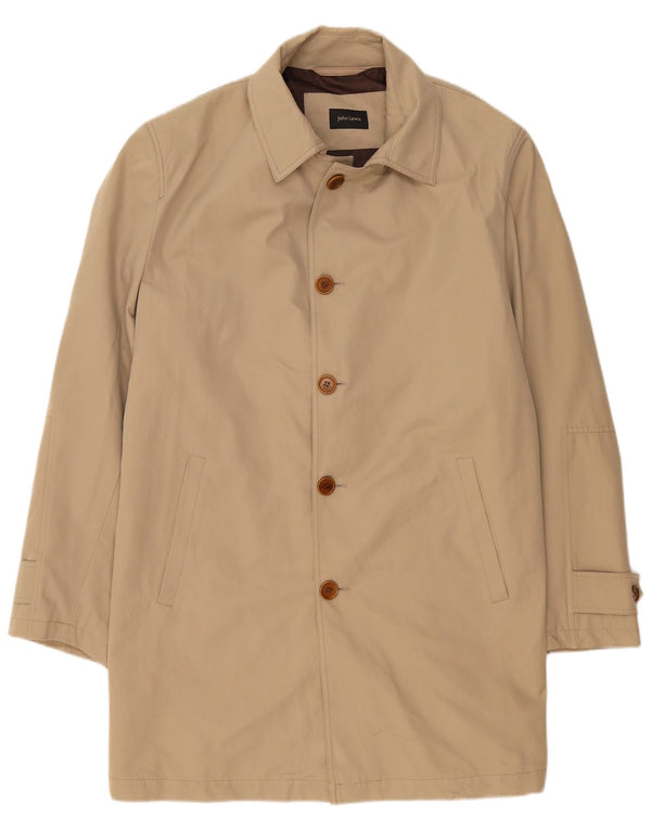 Ανδρικό Πανωφόρι John Lewis IT 54 2XL Beige Cotton