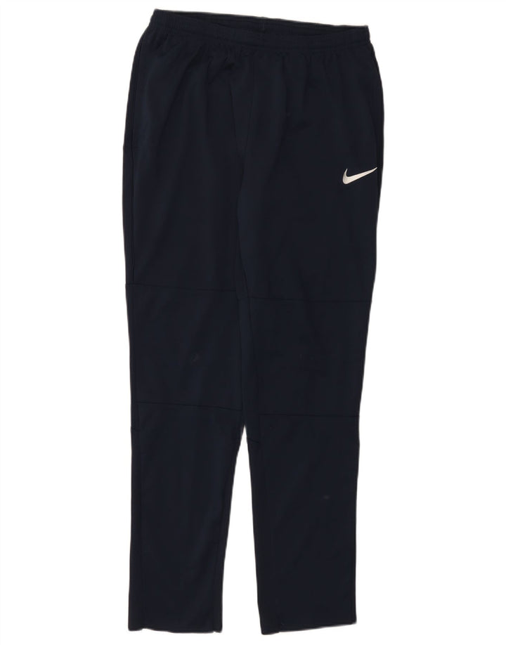 Ανδρικές φόρμες Nike Dri Fit Παντελόνια μεσαίου μπλε ναυτικού πολυεστέρα