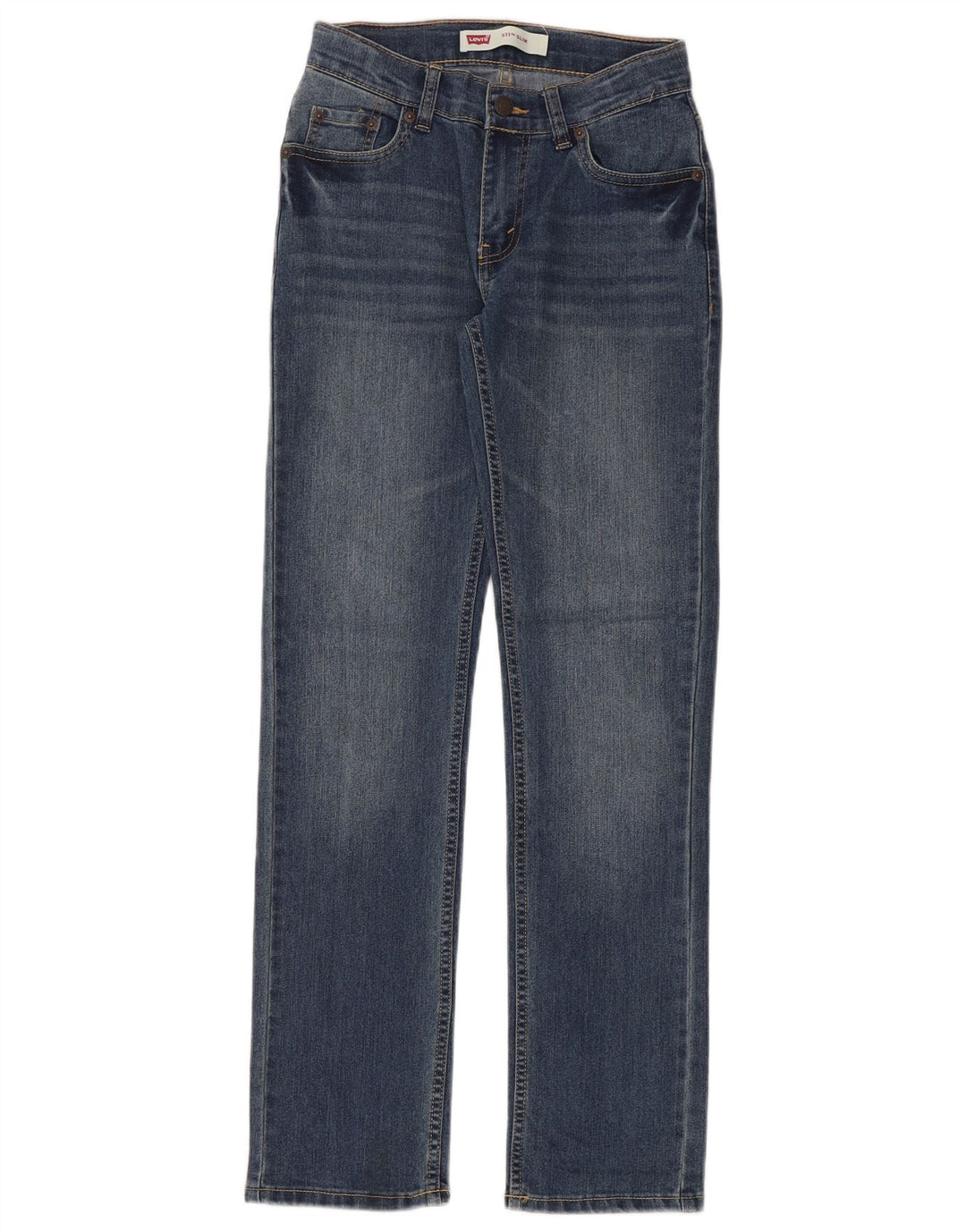 Levi's Boys 511 Slim Jeans 13-14 ετών W28 L30 Μπλε βαμβακερό