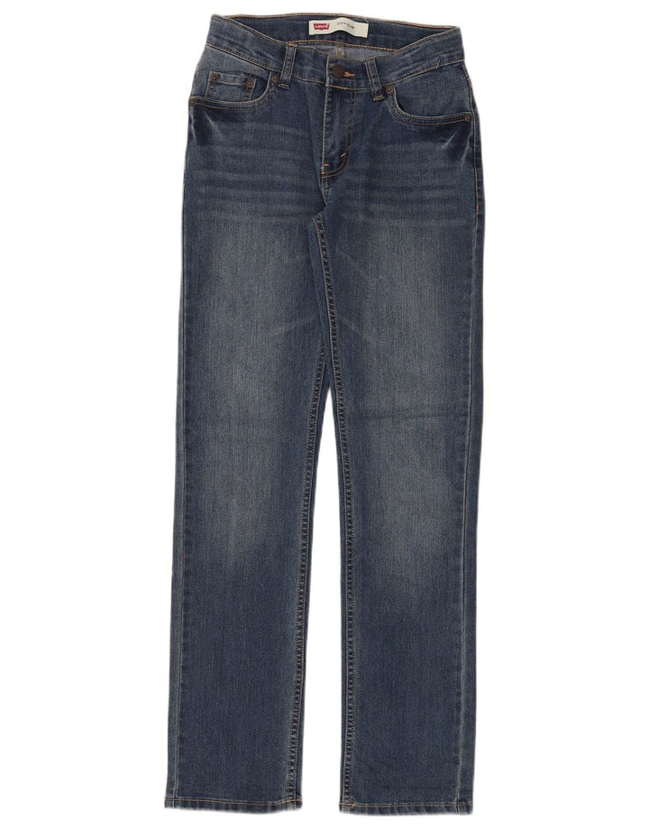 Levi's Boys 511 Slim Jeans 13-14 ετών W28 L30 Μπλε βαμβακερό