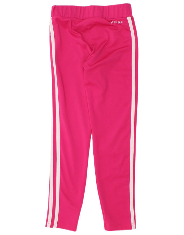 Adidas Girls Aeroready Κολάν 7-8 ετών Ροζ Πολυεστέρας