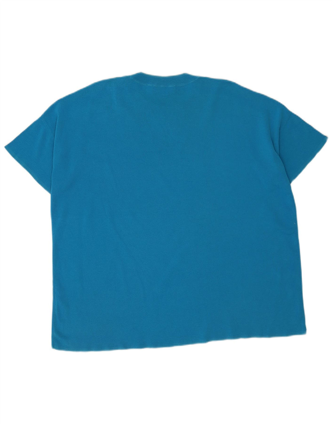 Ανδρικό T-Shirt Cos Top από μεσαίο μπλε βαμβακερό