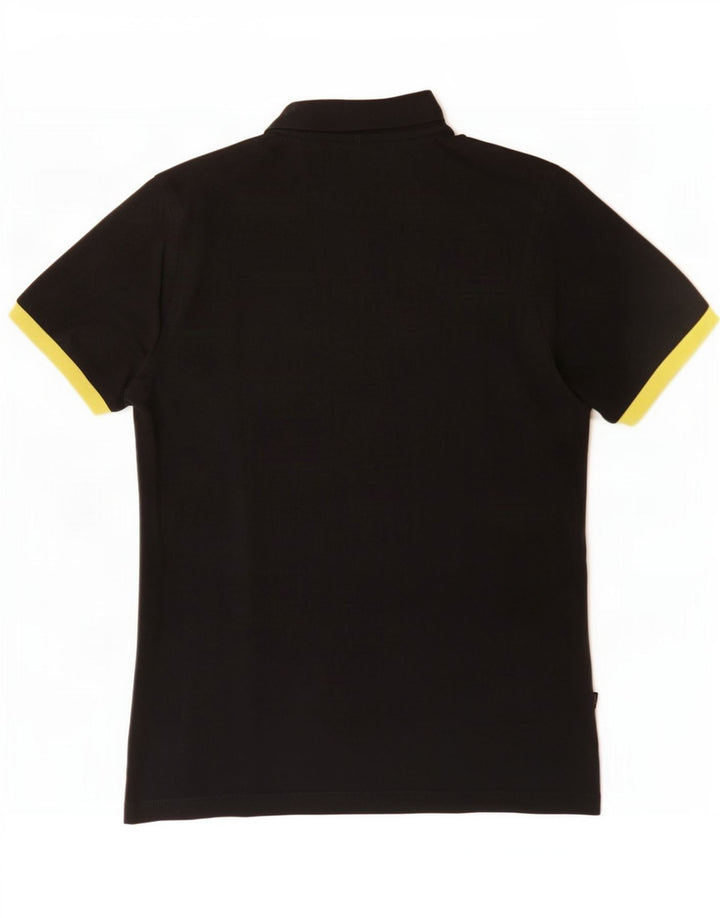 Ανδρικό μπλουζάκι Puma BVB Dortmund Polo Medium Μαύρο