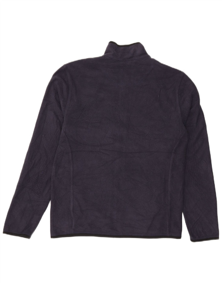 Marks & Spencer Ανδρικό Fleece Jacket UK 36 Small Navy Blue