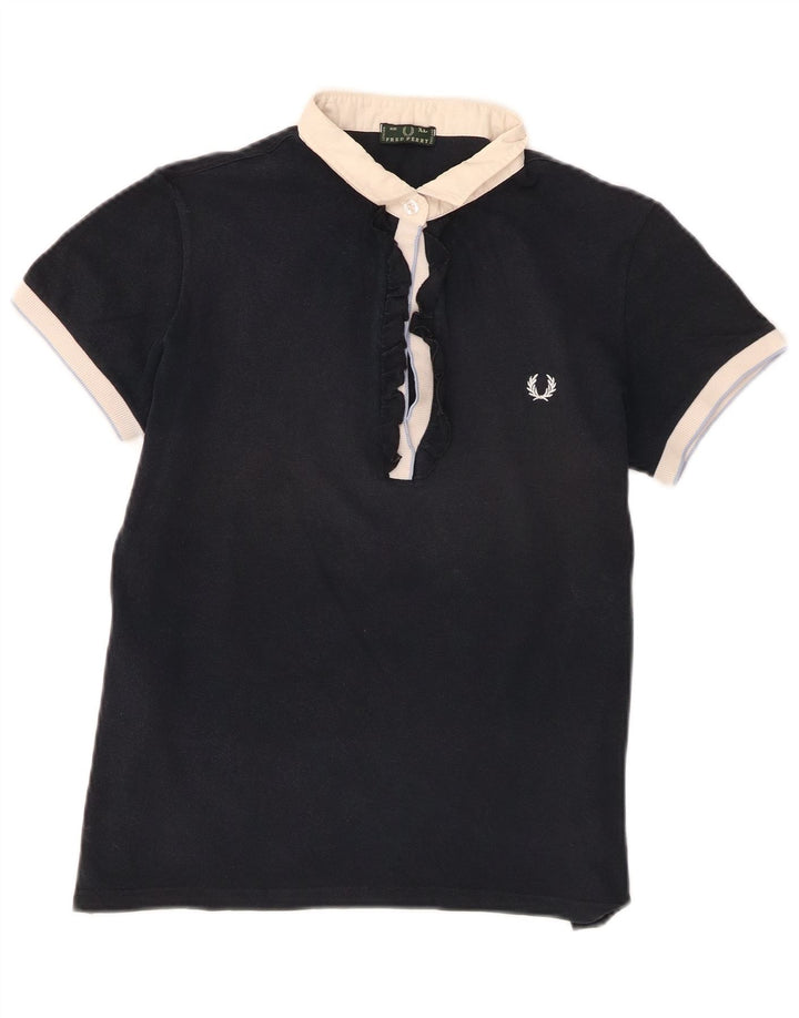 Fred Perry γυναικείο μπλουζάκι πόλο XL Navy Blue βαμβακερό