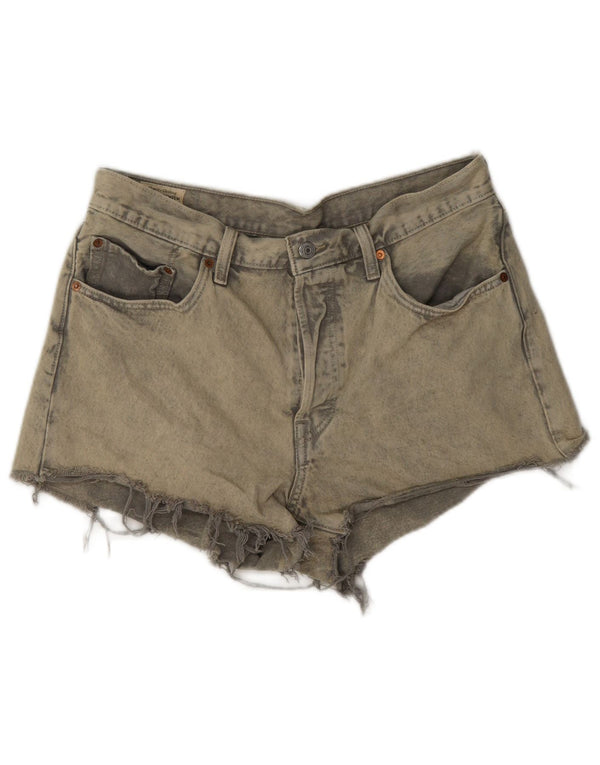 Γυναικείο σορτς Levi's 501 τζιν W30 Μεσαίο Γκρι