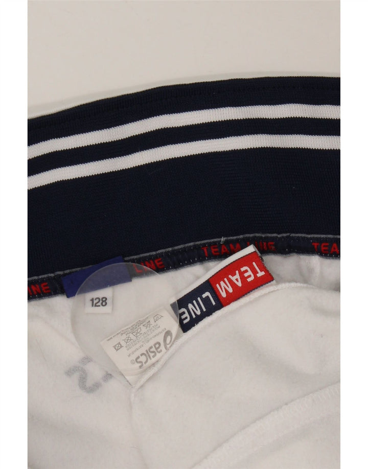 Asics Boys Graphic αθλητική φόρμα Top Jacket 7-8 Years White Colourblock