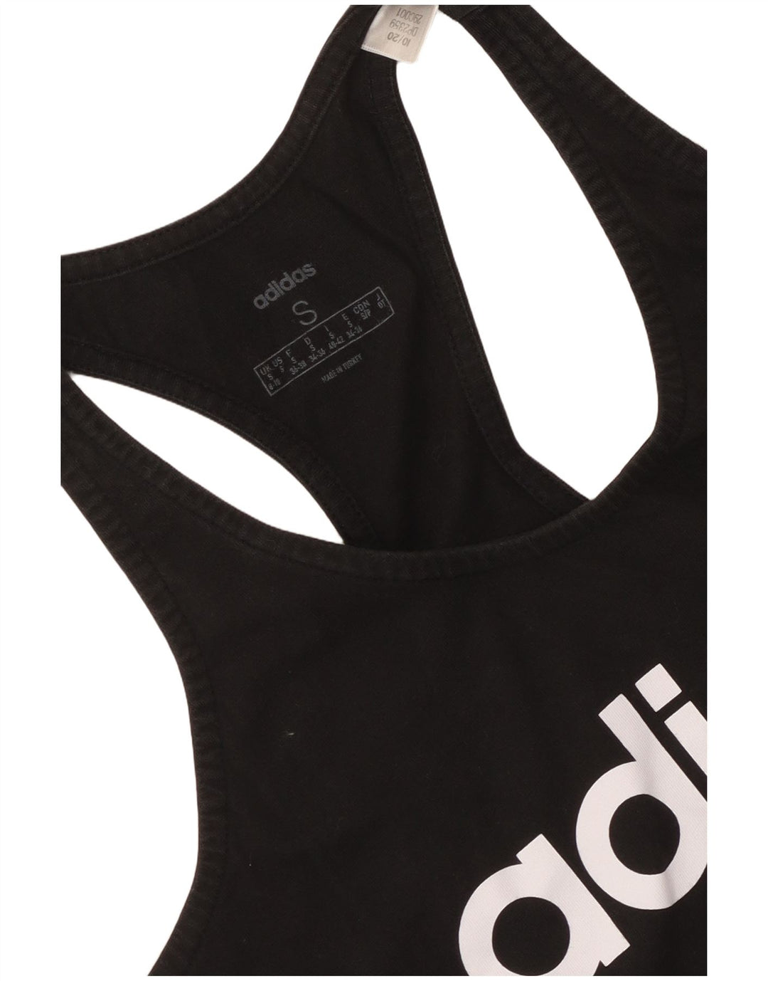 Γυναικείο γραφικό γιλέκο Adidas Top UK 8/10 Small Black