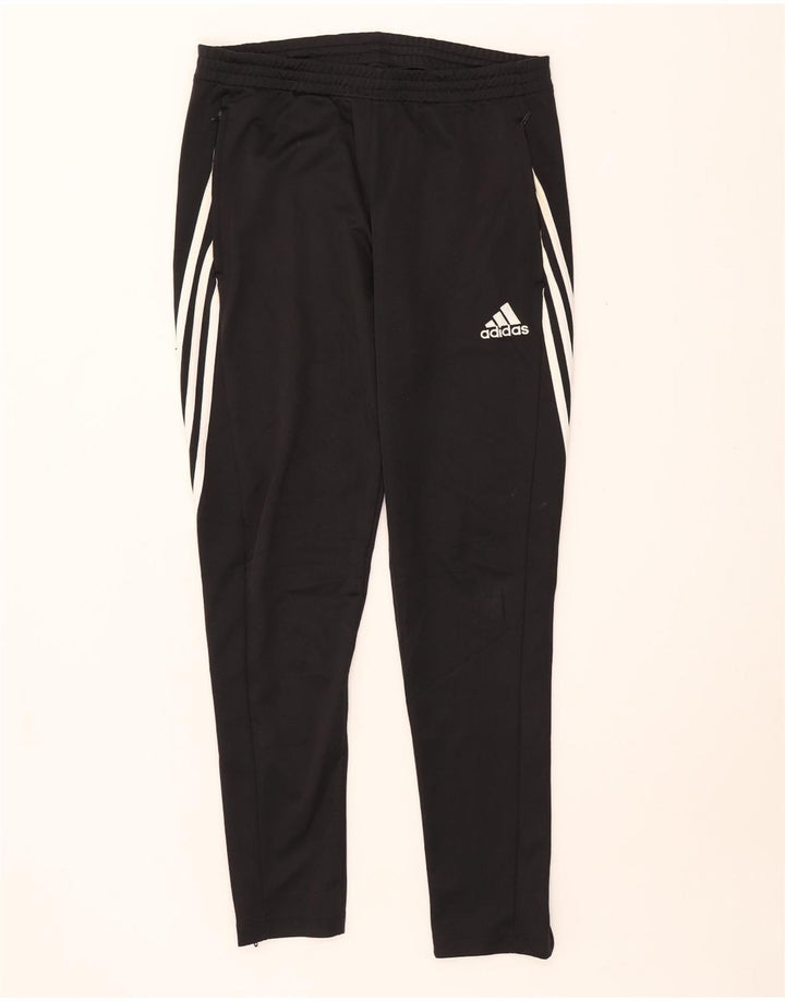 Ανδρικό παντελόνι Climalite ADIDAS από μεσαίο μαύρο πολυεστέρα