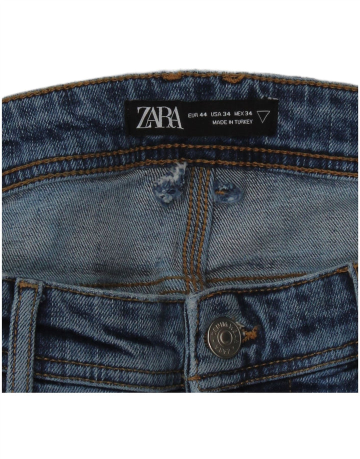 Ανδρικά γραφικά στενά τζιν EU 44 ZARA Large W34 L30 L30