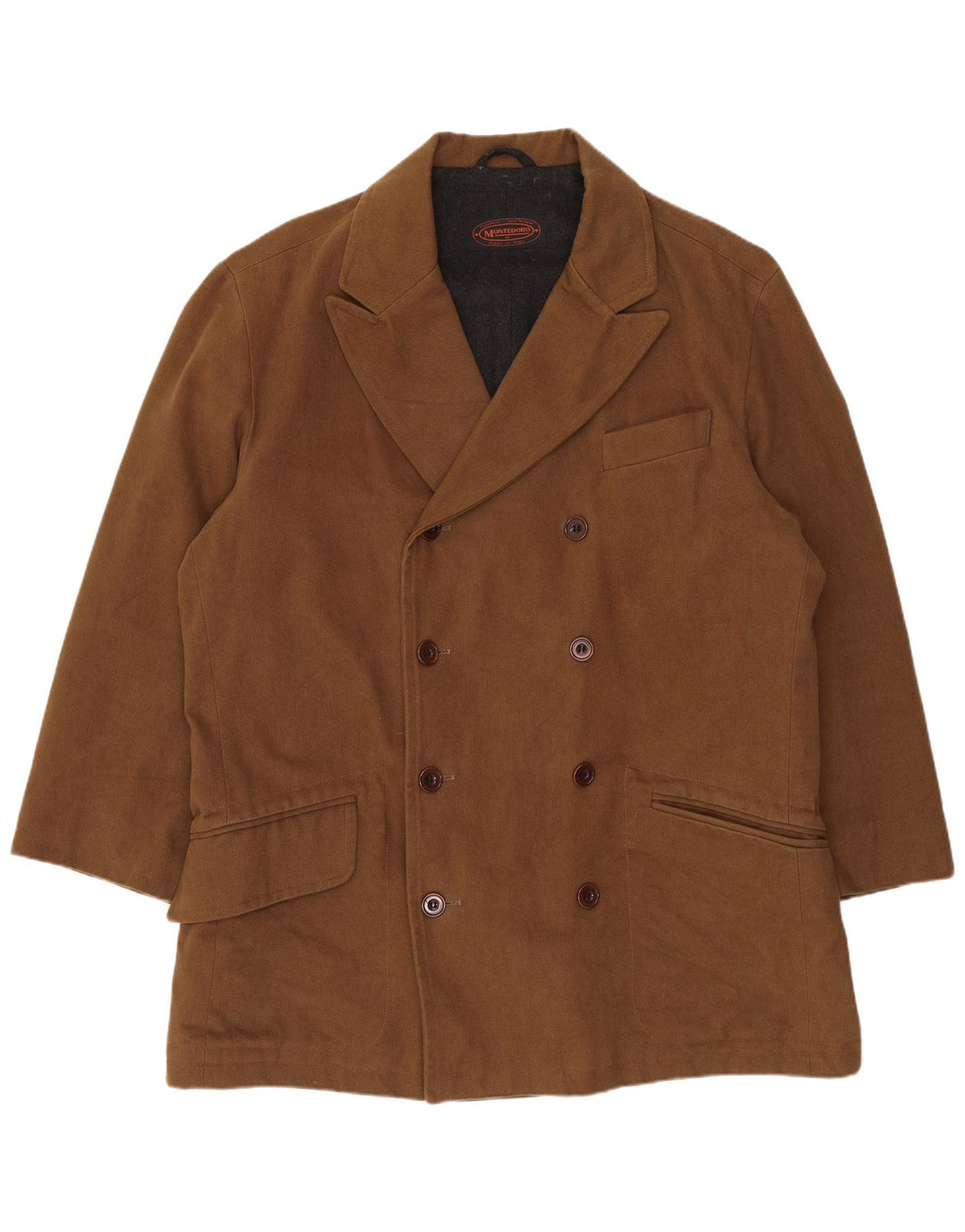 Montedoro Ανδρικό Παλτό UK 42 XL Καφέ
