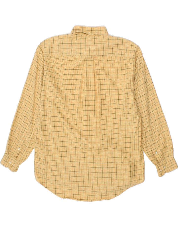 TOMMY HILFIGER Ανδρικό πουκάμισο Small Yellow Check Cotton