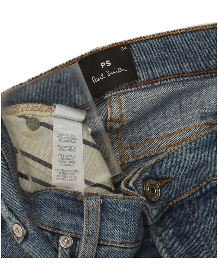 Paul Smith Ανδρικό Slim Jeans W34 L33 Blue Cotton