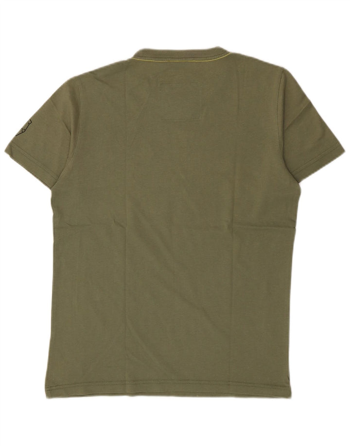 Ανδρικό γραφικό T-Shirt G-Star Top Medium Khaki Βαμβακερό