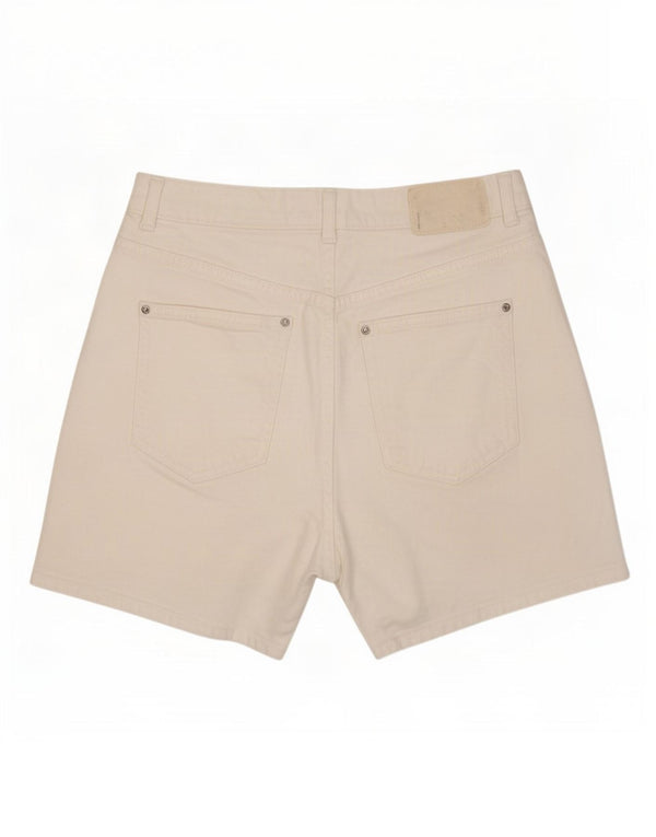 Zara Γυναικείο τζιν σορτς EU 40 Medium W30 Λευκό