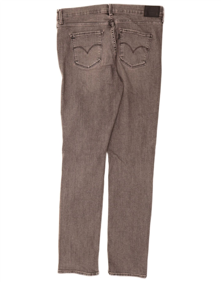 Levi's Womens 312 Shaping Slim Jeans W31 L32 Γκρι βαμβακερό