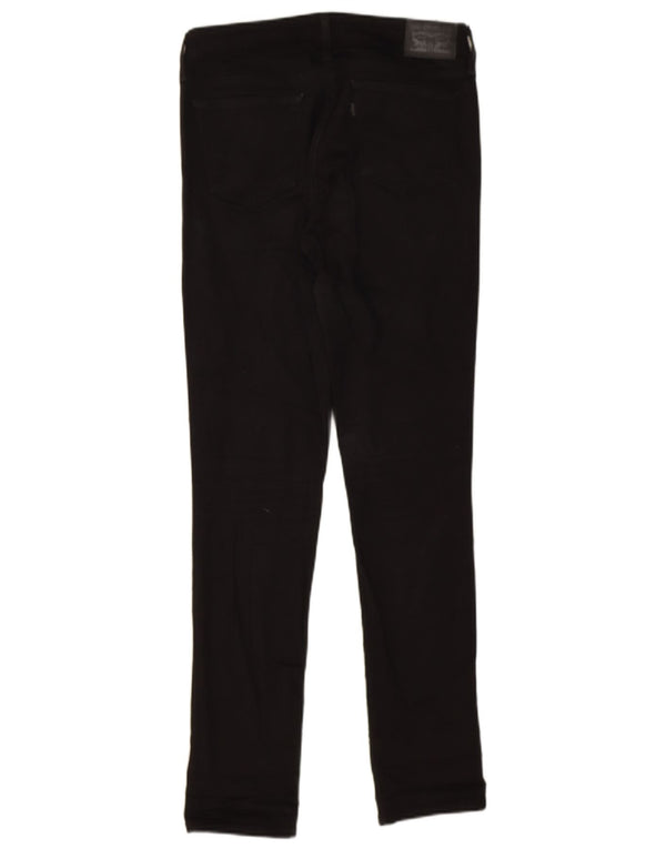 Levi's Womens 711 Skinny Jeans W28 L30 Μαύρο βαμβακερό