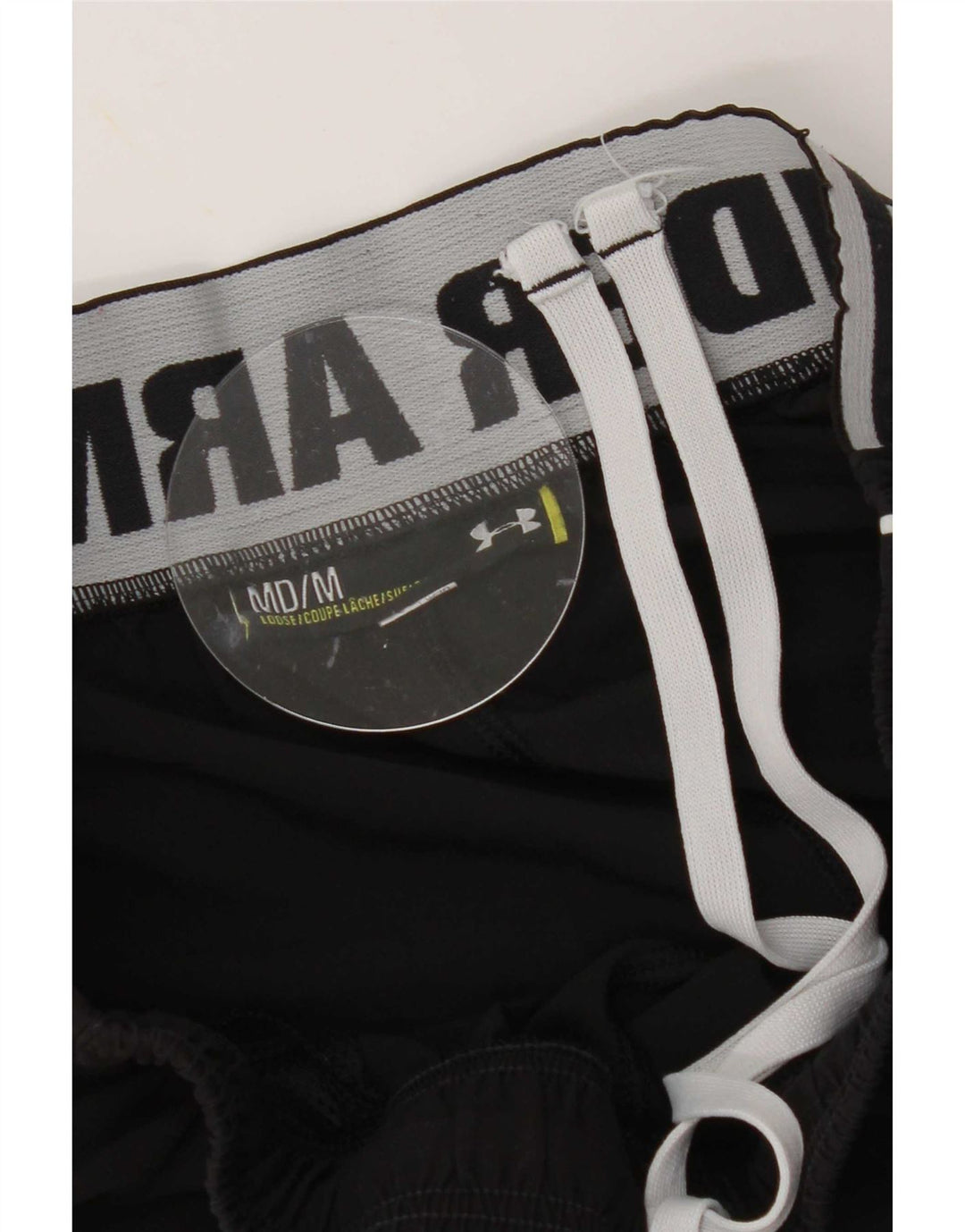 Ανδρικό γραφικό αθλητικό σορτς Under Armour, μεσαίο μαύρο