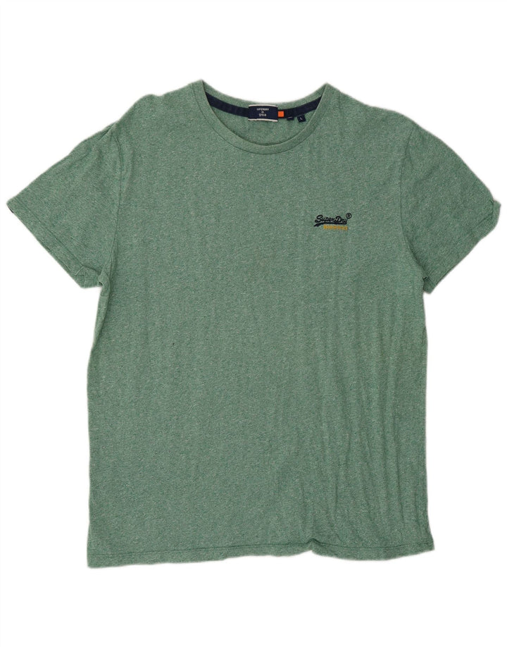 Ανδρικό T-Shirt Superdry Top Large Green