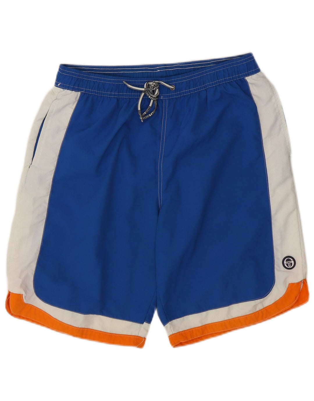 Ανδρικό σορτς κολύμβησης Sergio Tacchini, μεσαίο μπλε χρώμα, πολυαμίδιο