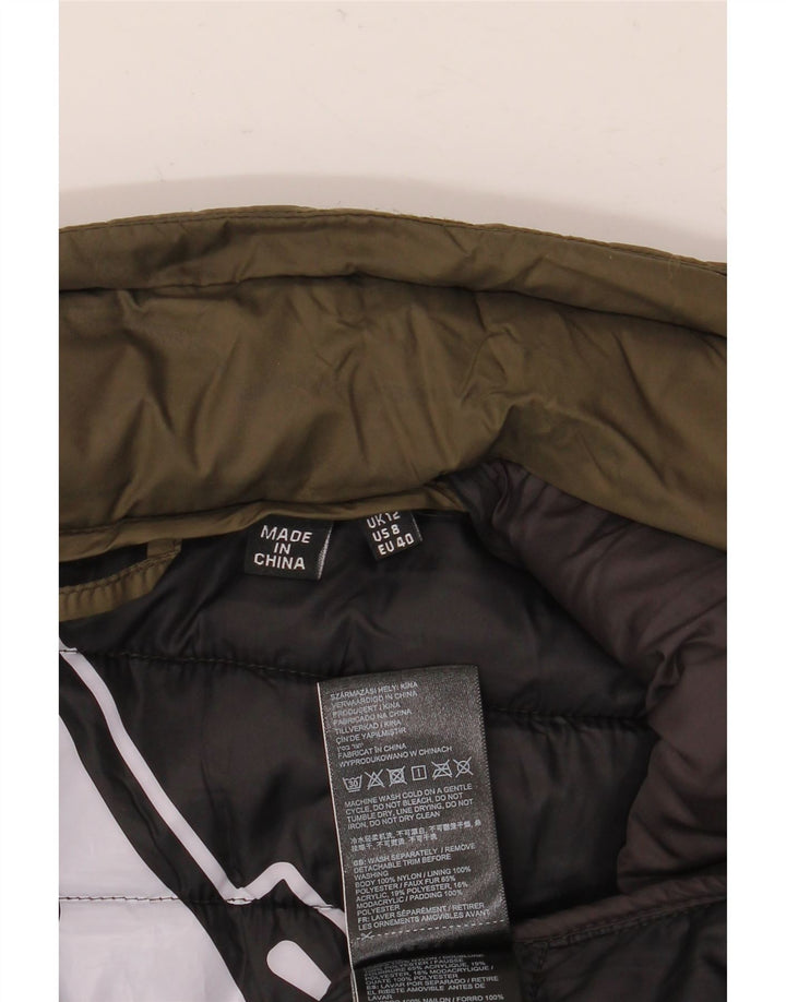 Superdry γυναικείο μπουφάν με επένδυση UK 12 Medium Khaki Nylon