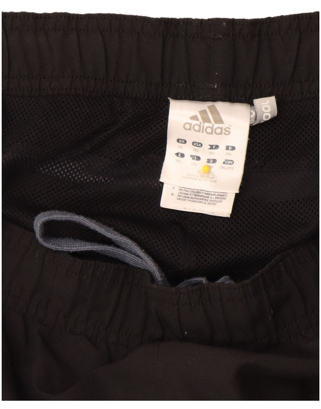 Ανδρικό σορτς Adidas Climacool 2XL μαύρο πολυεστέρα
