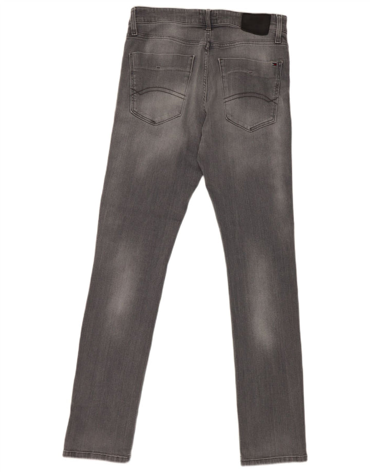 Tommy Hilfiger Ανδρικό Slim Jeans W33 L34 Γκρι βαμβακερό