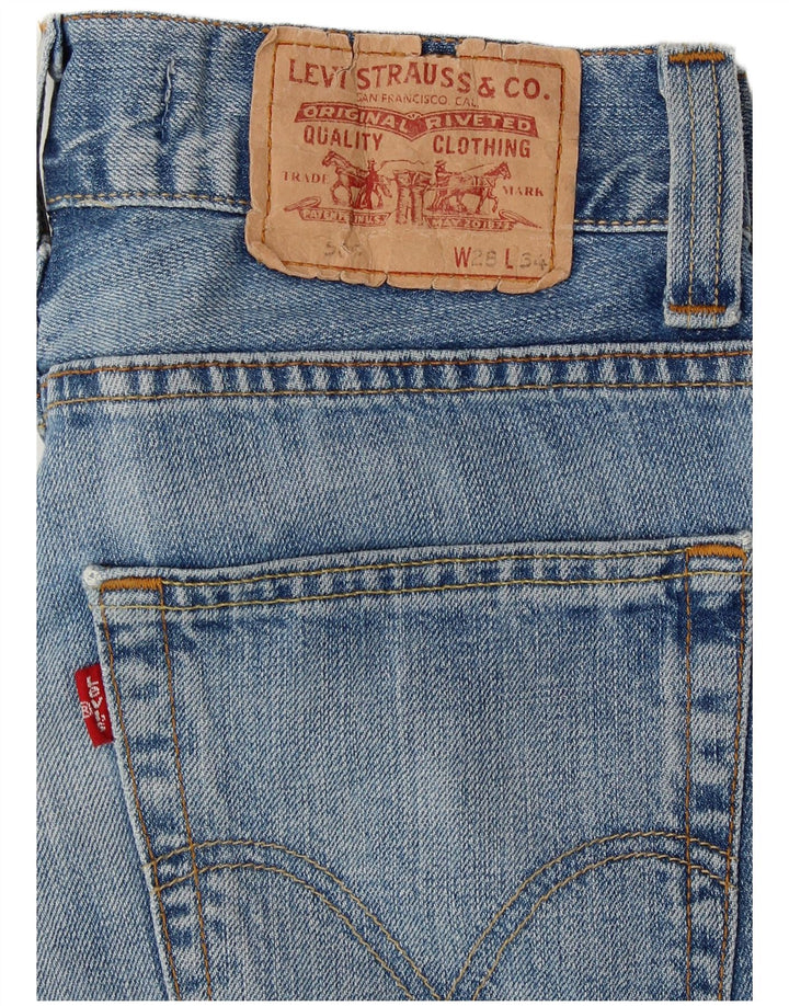 Γυναικείο τζιν σορτς LEVI'S 506 Standard Fit W28 Medium Blue
