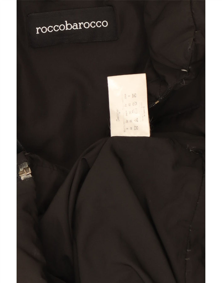 Roccobarocco Γυναικείο Παλτό US 8 Μεσαίο Μαύρο