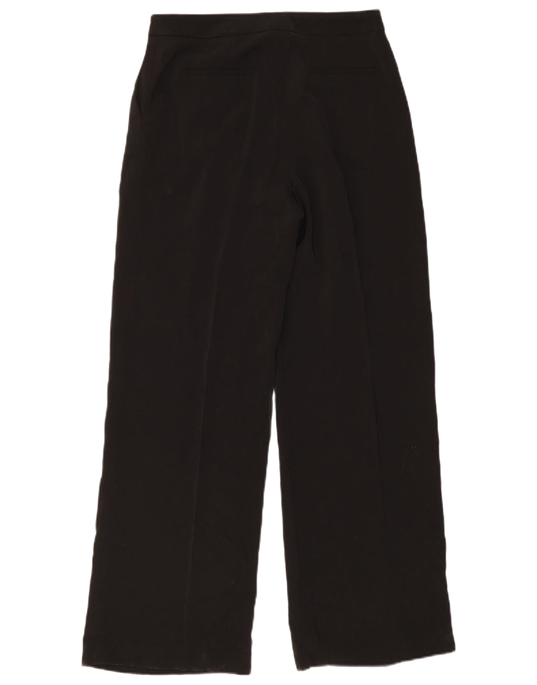 Zara Γυναικείο παντελόνι με καρφίτσες casual Medium W28 L32 Μαύρο Πολυεστέρας