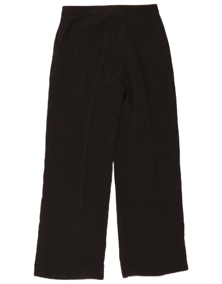 Zara Γυναικείο παντελόνι με καρφίτσες casual Medium W28 L32 Μαύρο Πολυεστέρας