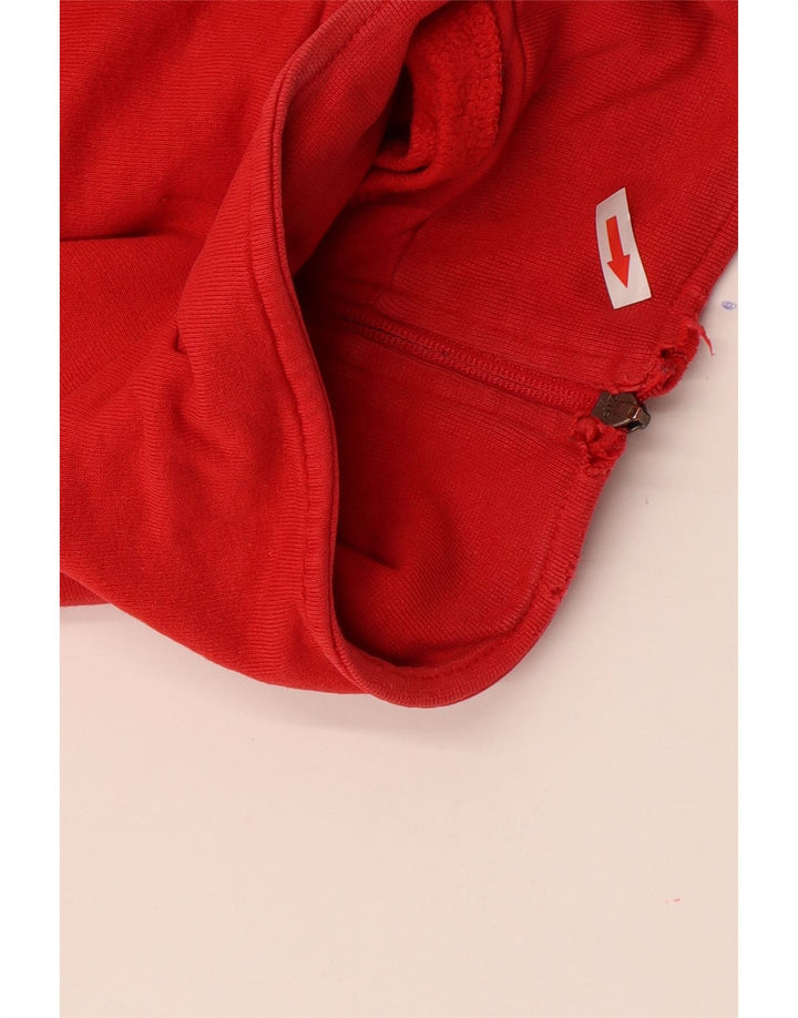 Ανδρικό φούτερ Kappa με φερμουάρ Jumper 3XL Κόκκινο βαμβακερό