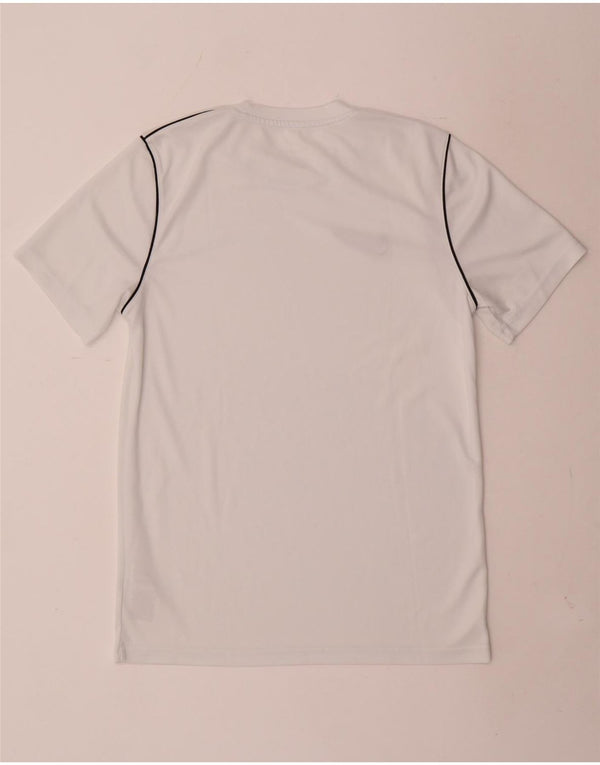 Nike Mens Dri Fit T-Shirt Top Medium White Polyester