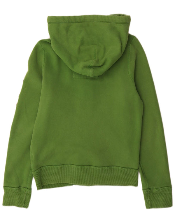 Abercrombie & Fitch Ανδρική αθλητική φόρμα με γραφική κουκούλα Μπουφάν Μικρό Πράσινο