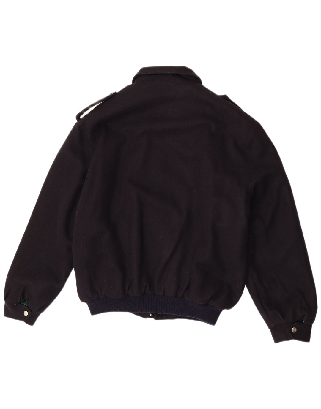 Vintage Ανδρικό Military Bomber Jacket UK 40 Large Navy Blue