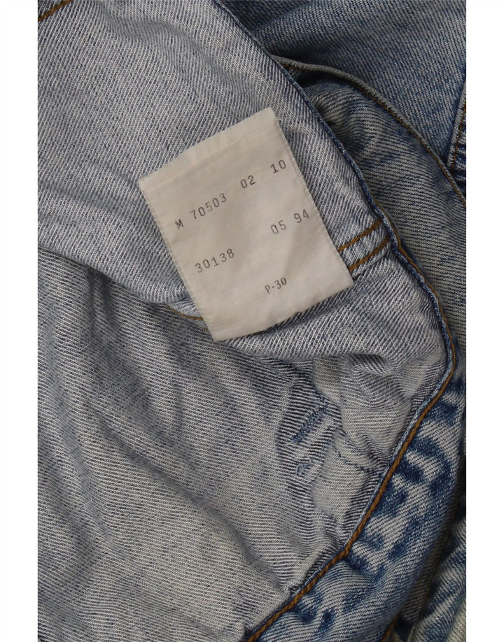 Ανδρικό τζιν μπουφάν Levi's UK 38 Medium Blue Cotton