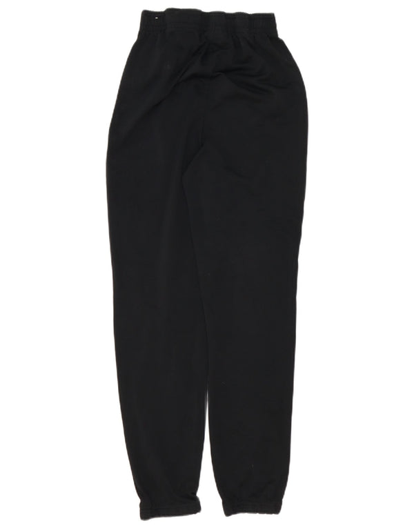 NIKE Boys Tracksuit Trousers Joggers 13-14 Years XL Black Polyester